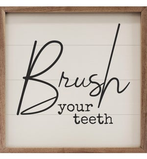 Series Brush Your Teeth White